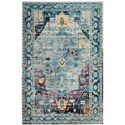 Tappeto Blu/Viola 201 X 279 cm