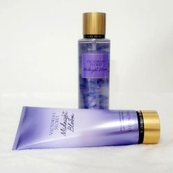 Victoria's Secret Bath & Body | Bumdle- Victoria's Secret Midnight Bloom Body Lotion & Body Mist | Color: Blue | Size: Os