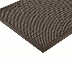 NoTrax 340S0035BL Soil Guard Entrance Floor Mat, 3' x 5', 1/4" Thick, Black