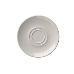 Mikasa Hospitality 5316222 6 7/16" Round Lona Saucer - Fine China, White