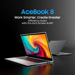 Blackview Acebook 8 Laptop 15.6'' Win 11 12th Gen Intel Core N97 processor 16GB DDR4 512GB SSD 5000mAh Battery with 36W Charge