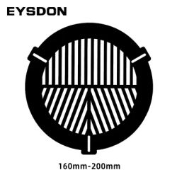 EYSDON Bahtinov Mask Focusing Mask Fish Bone Plate for Telescopes (for Outer Diameter from 160mm-200mm)