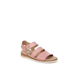 Women's Island Glow Sandal by Dr. Scholl's in Rose Pink Leather (Size 11 M)