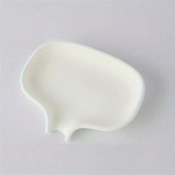 TEMU 1pc Simple Plain Soap Dish, Drain Soap Tray, Soap Holder For Bathroom, Minimalist Soap Storage Rack, Bathroom Accessories