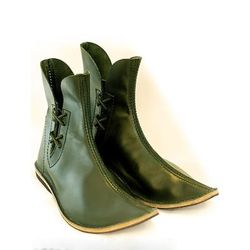 Vintage Medievale Rinascimento Scarpe A stivale Stivali jazz piatti Fata Ranger Elfico Costume Per uomo Per donna Celtico Costumi da pirata Fantasia Halloween Carnevale Mascherata Casual Quotidiano