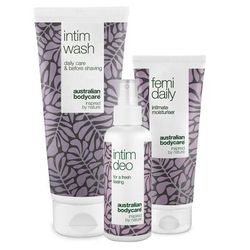 Set da 3 Australian Bodycare contro gli odori sgradevoli nelle zone in
