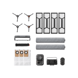 eufy Half Year Combo: Rolling Brush & Brush Guard x1 High-Performance Filter x4 Side Brush x2 Rolling Mop x2 Dirty Water Reservoir Filter x1 Dust Bag x3, For S1 Pro