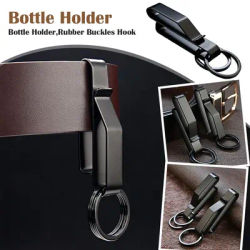 Stainless Steel Waist Hook Molle Hanging Car Key Buckle Key Clip Belt Buckle Outdoor Buckle Keychain Bag Strap Tools