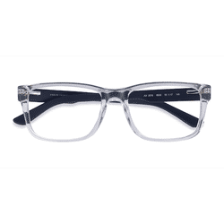 Unisex s square Shiny Crystal Plastic Prescription eyeglasses - Eyebuydirect s Armani Exchange AX3016