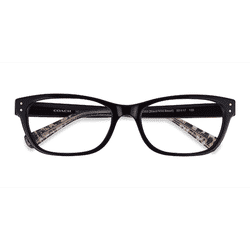 Female s horn Black Acetate Prescription eyeglasses - Eyebuydirect s Coach HC6082