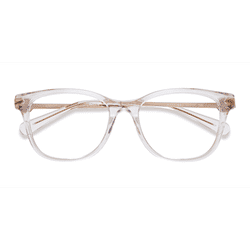 Unisex s square Clear Acetate Prescription eyeglasses - Eyebuydirect s Coach HC6176