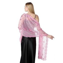 Elegante Signore Anni Ruggenti Sciarpe da flapper Il grande Gatsby Charleston Paillettes Costume Per donna San Valentino Mascherata Feste Matrimonio Addio al celibato Adulti Scialle Estate Primavera