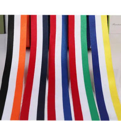 5M rouge blanc bleu Orange vert sangle sangle 10mm-30mm largeur sangle ruban dentelle ruban emballage cadeau décoration bricolage médailles sangle