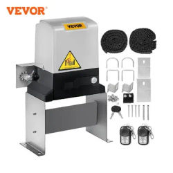 VEVOR Sliding Gate Opener Electric Operator AC600 1400 lbs with 2 Remote Controllers Move Speed 43