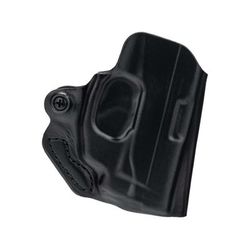 DeSantis Mini Scabbard Leather Belt Holster Sig Sauer P365-Xmacro Right Hand Black 019BA2XZ0