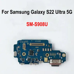 USB Charge Port Jack Dock Connector Charging Board For Samsung Galaxy S22 Ultra 5G SM-S908U (US