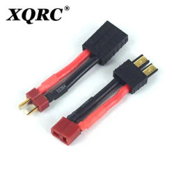 1PCS T plug Deans Female / Male to TRX Male Female Adapter Connector For RC Car Battery Accessories