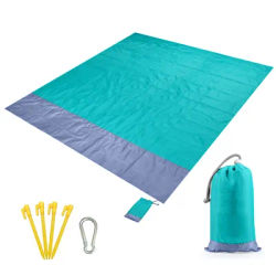 Waterproof Beach Mat Extra Large Outdoor Camping Mat Blanket Folding Sand Free Pocket Mattress Portable Lightweight Picnic Mat