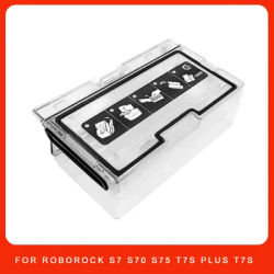 Dust Bin for Roborock S7 S70 S75 T7s Plus T7s Dust Box Hepa Filter Spare Parts Robot Vacuum Cleaner Accessories