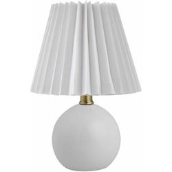 Granjenal 12"H x 8"W x 8"D Modern White/Translucent Table Lamp - Boutique Rugs