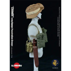 1/6 UJINDOU UD9015 WWII Series British Chindit Long Range Myanmar 1944 Toy Model Waist Shoulder Belt Bag Backpack Accessories