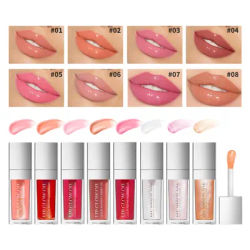 Sext Lip Oil 8ml Cherry Pink Lips Plumper Gloss Hydrating Plumping Lips Coat Tinted Lip Plumper Serum Lips Glow Oil Makeup
