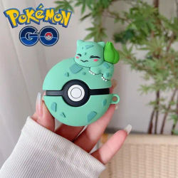 Pikachu Bulbasaur 3D Custodia per auricolari per AirPods Pro 2 3 2 1 3rd Custodia Custodia protettiva simpatico cartone animato per AirPod 2 3 Air Pods 3 Custodia