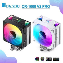 Jonsbo CR-1000 V2 PRO ARGB CPU Cooler 6 Heat Pipe Radiator PWM 120mm Cooling Fan PC Heatsink Intel LGA1700 1200 115X AM5 AM4