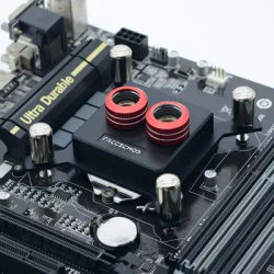 FREEZEMOD Black CPU Water Cooler Block Sprayable Lquid For Intel 115X 2011 1151 Watercooling CPU Block For Modding INTEL-POI3