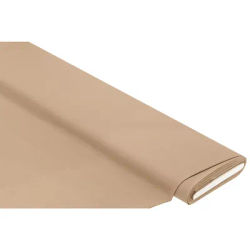 Tissu coton "Lisa", noisette