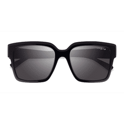 Unisex s square Shiny Black Acetate Prescription sunglasses - Eyebuydirect s Vogue Eyewear VO5553S
