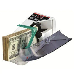 Mini Handy Bill Cash Banknote Counter Money Currency Counting Machine AC or Battery Powered Money