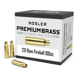 Nosler Custom Rifle Brass .221 Remington Fireball 100ct 10078