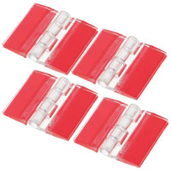 4 Pcs Fold Self Adhesive Hinge Continuous Piano Hinge Piano Acrylic Furniture Hinges Multi-functional