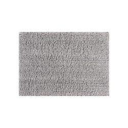 Wide Width Micro Plush Collection 100% Polyester 17" X 24" Rectangle Bath Rug by Homestyles in Light Gray (Size 21" W 34" L)