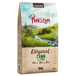 6.5kg Purizon Sterilised Adult Lamb with Fish Grain-Free Dry Cat Food
