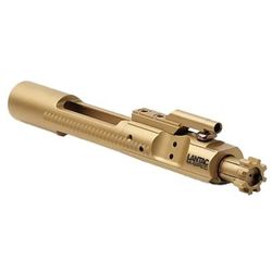 LANTAC AR-15 M-SPEC Bolt Carrier Group 5.56x45mm NATO/.223 Titanium Nitride Finish 8620 Steel Titanium Nitride/Gold 01-MSPEC-556-TIN-BCG