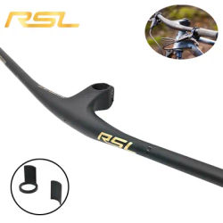 RSL Integrated Full Carbon MTB Handlebar Cockpit 13° 70/80/90mm,750mm Lengths For Mountain Bike Bar Lightweight Carbon Fiber