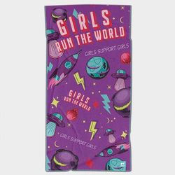 Sprints Microfiber Towel Car Seat Covers Sport Towels Girls Run the World