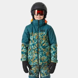 Helly Hansen Juniors’ Summit Ski Jacket Green 176/16