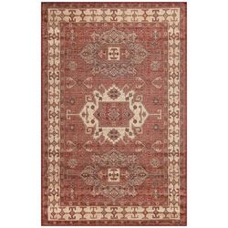 Carmel Kilim Indoor/Outdoor Area Rug Chili by Brylane Home in Chili (Size 1'11"X4'11")