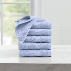 BH Studio 6-PC Wash Cloth Set by BH Studio in Wedgewood Blue