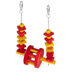 Size S 20x15x6.3cm Ferris Wheel Bird Swing TIAKI Bird Cage Accessories