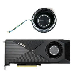 New GPU fan PLB07525B12HH CF7525U12D DC 12V 2.5A for ASUS RTX 3070 Ti 3080 3090 TURBO graphics card cooling fan