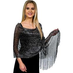 Elegante Vintage Anni Ruggenti Sciarpe da flapper Il grande Gatsby Charleston Costume Per donna San Valentino Mascherata Quotidiano Feste Matrimonio Adulti Scialle Estate