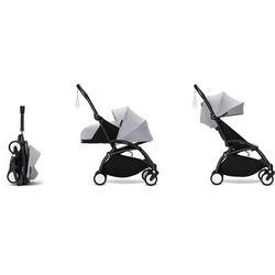 Stokke YOYO3 Ultra Compact Complete 0+/6+ Stroller Bundle - Black / Stone