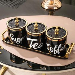 TEMU Nordic-inspired 1set Plastic Serving Tray Set Candy Jar Candy Server For Dried Fruits & Breakfast - Home, Kitchen, And Restaurant Use Snack Container