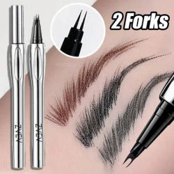 2Point Wild Eyebrow Pencil Long Lasting Easy To Grip Eyebrow Tattoo Waterproof Thin Liquid Lying Silkworm Brow Pen Korean Makeup