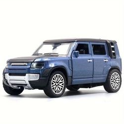 TEMU Alloy Off-road Small Car Model Open Door Toy Car Boy Cake Ornament Decoration