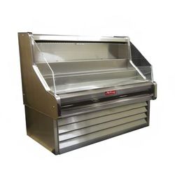 Howard-McCray SC-OS30E-3-S 39" Impulse Horizontal Open Air Cooler w/ 3 Levels, 115v, Stainless Steel
